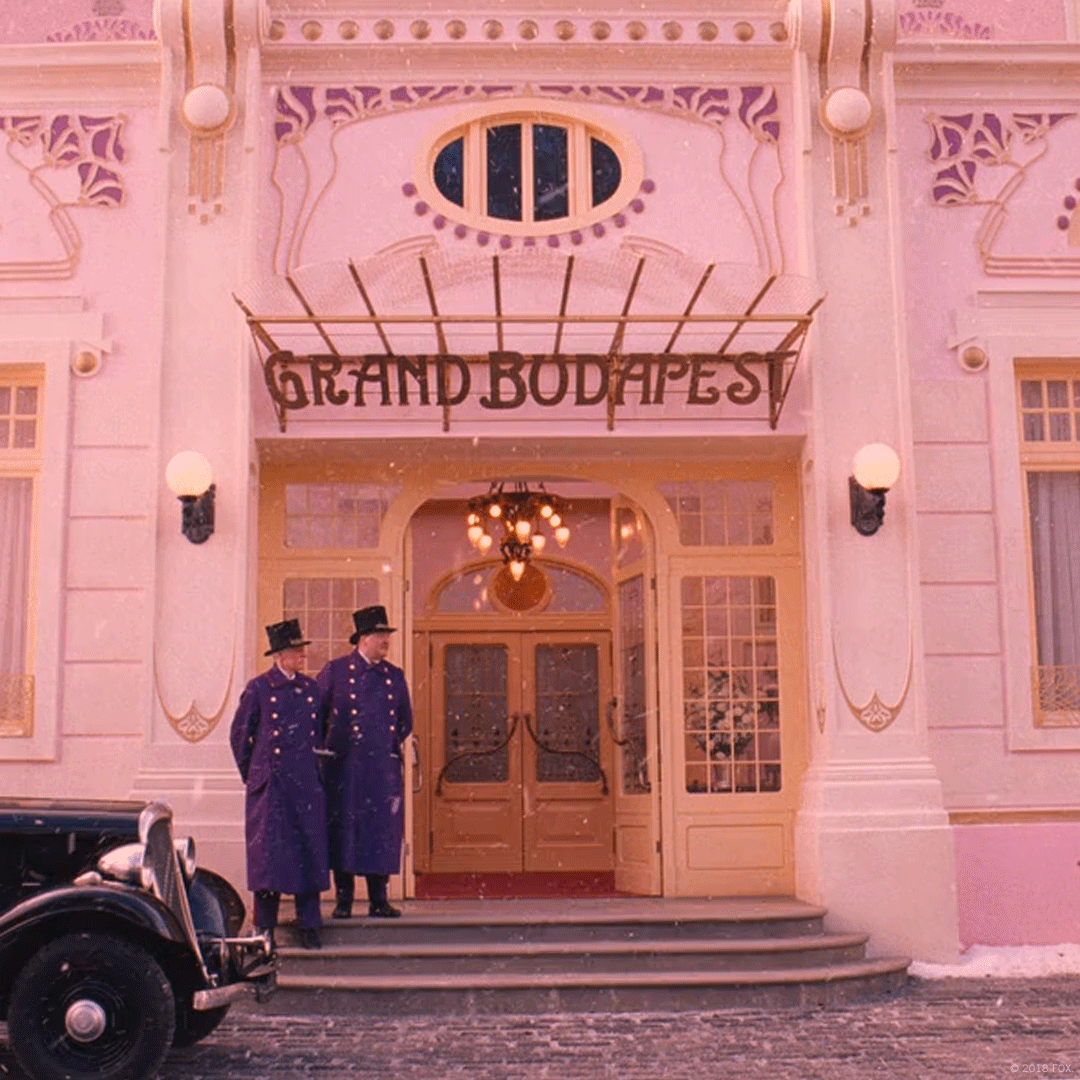 Wes Anderson from the perspective of light
