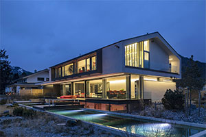 Shine a light - the Bruckner private residence