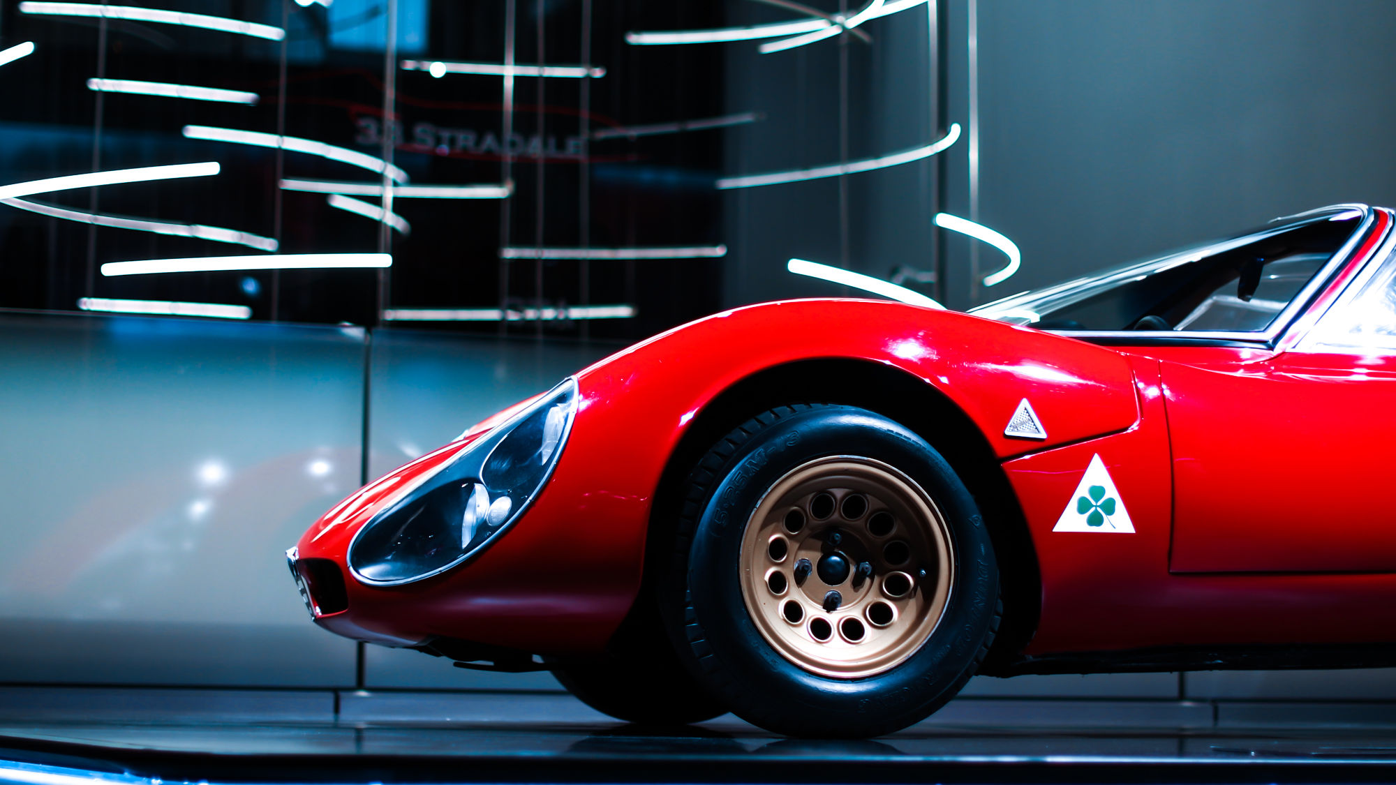 Alfa Romeo DNA by iGuzzini lights up Milan&#39;s museum weekend